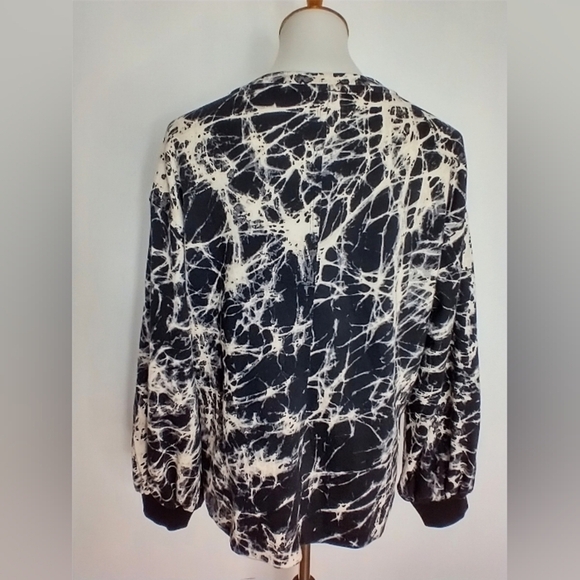 RACHEL COMEY CRACKLE PRINT SWEATSHIRT - Picture 4 of 8